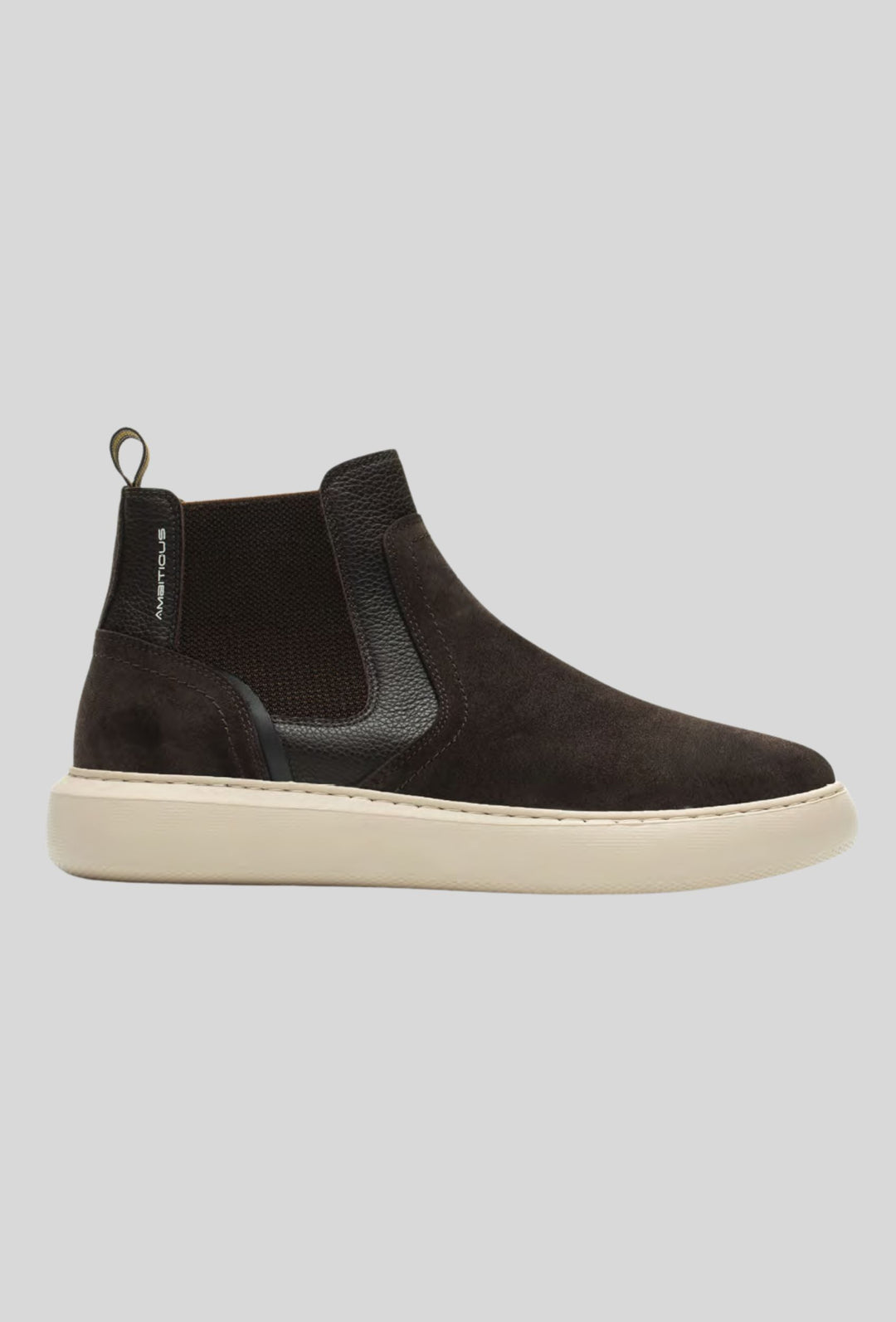 Brown Ambitious men's suede ankle boots