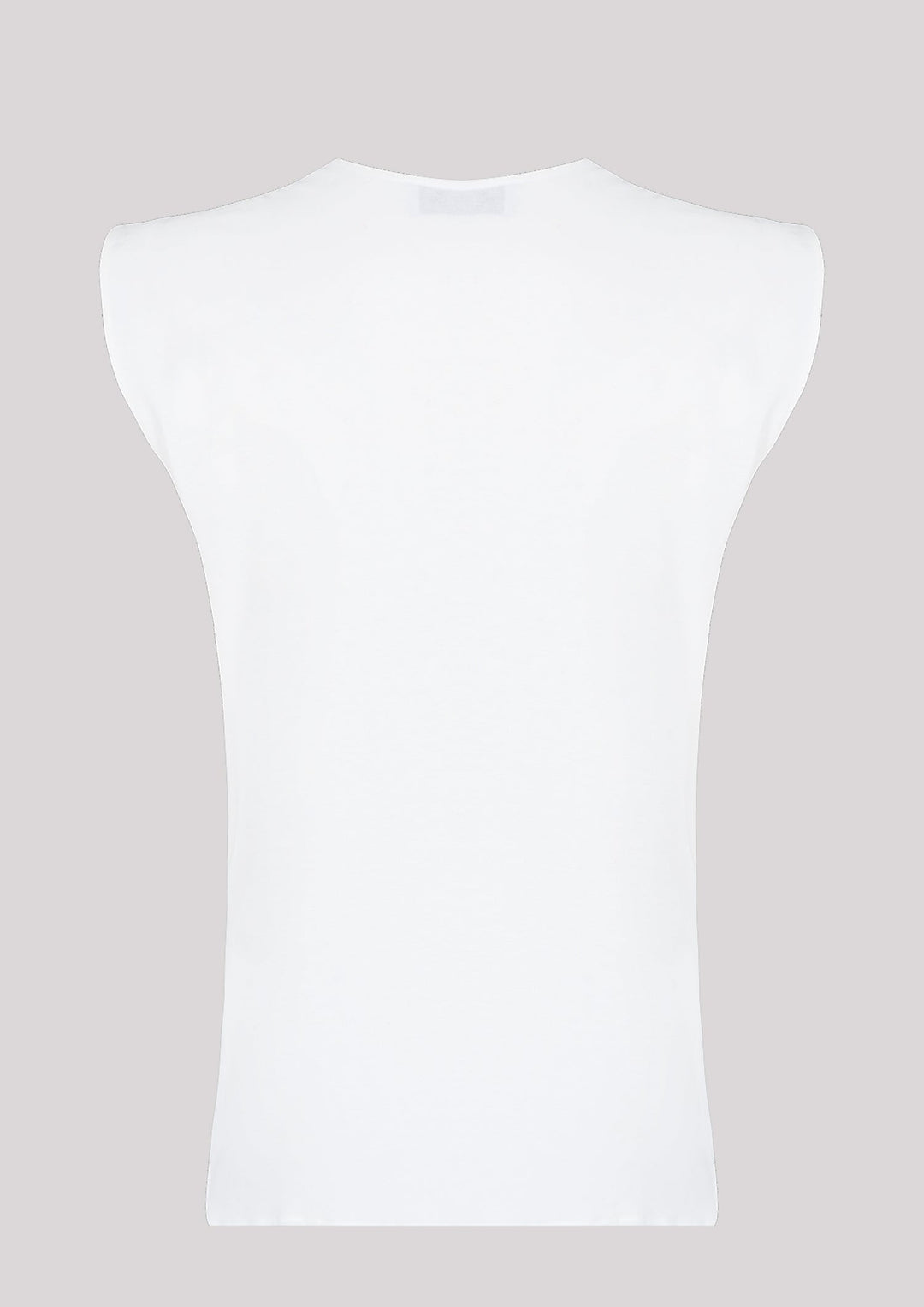 Delicate elegant blouse with short sleeves in ecru color