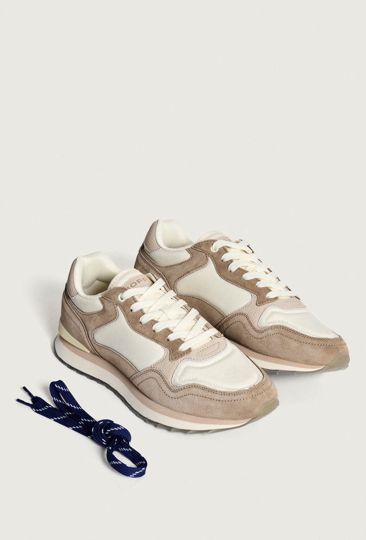 Brown HOFF sneaker shoes with print