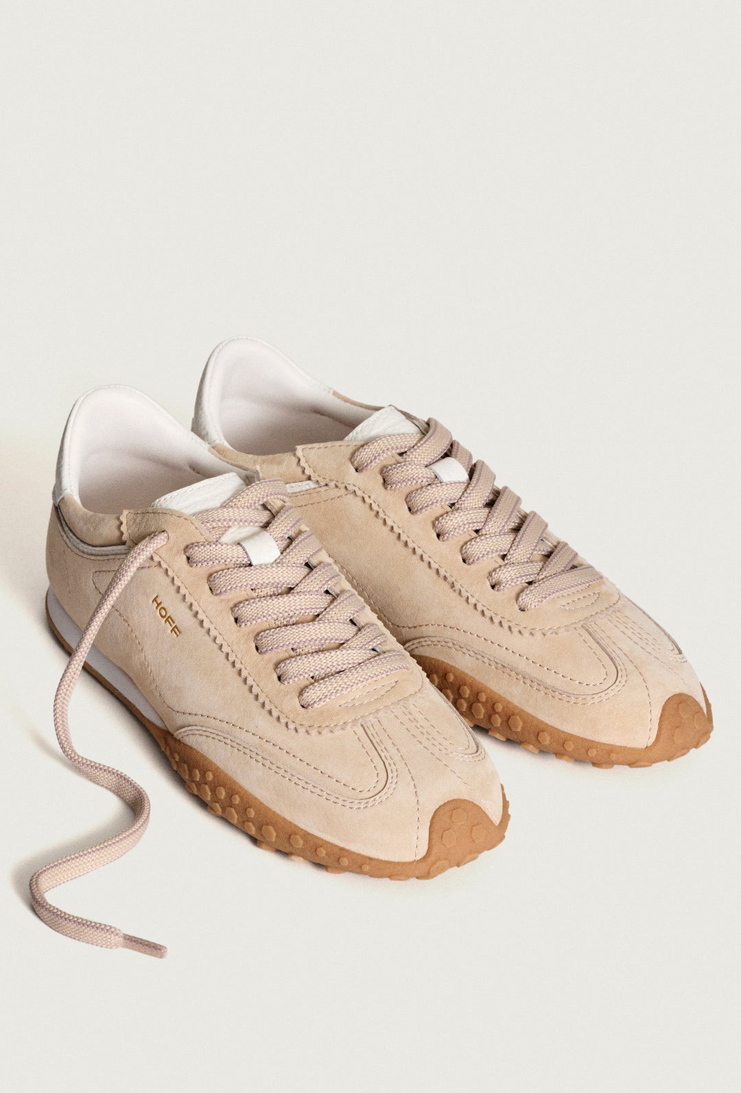 HOFF Flache Schuhe in Beige, sportliche Machart
