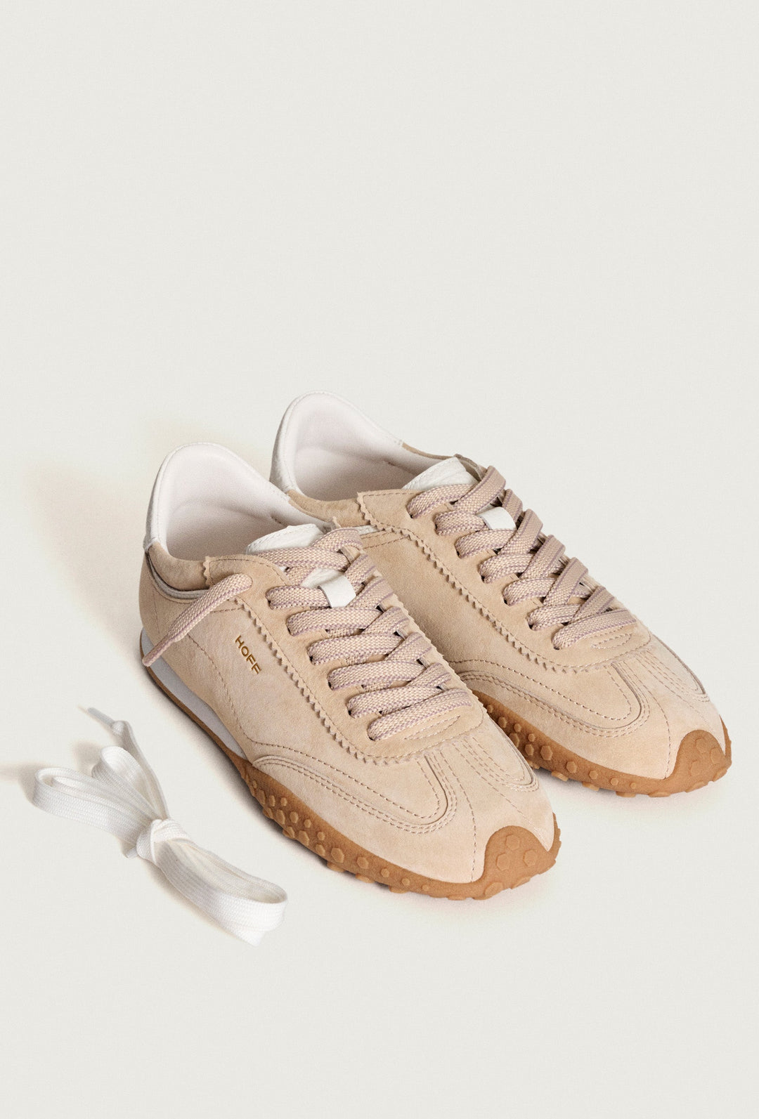 HOFF Flache Schuhe in Beige, sportliche Machart