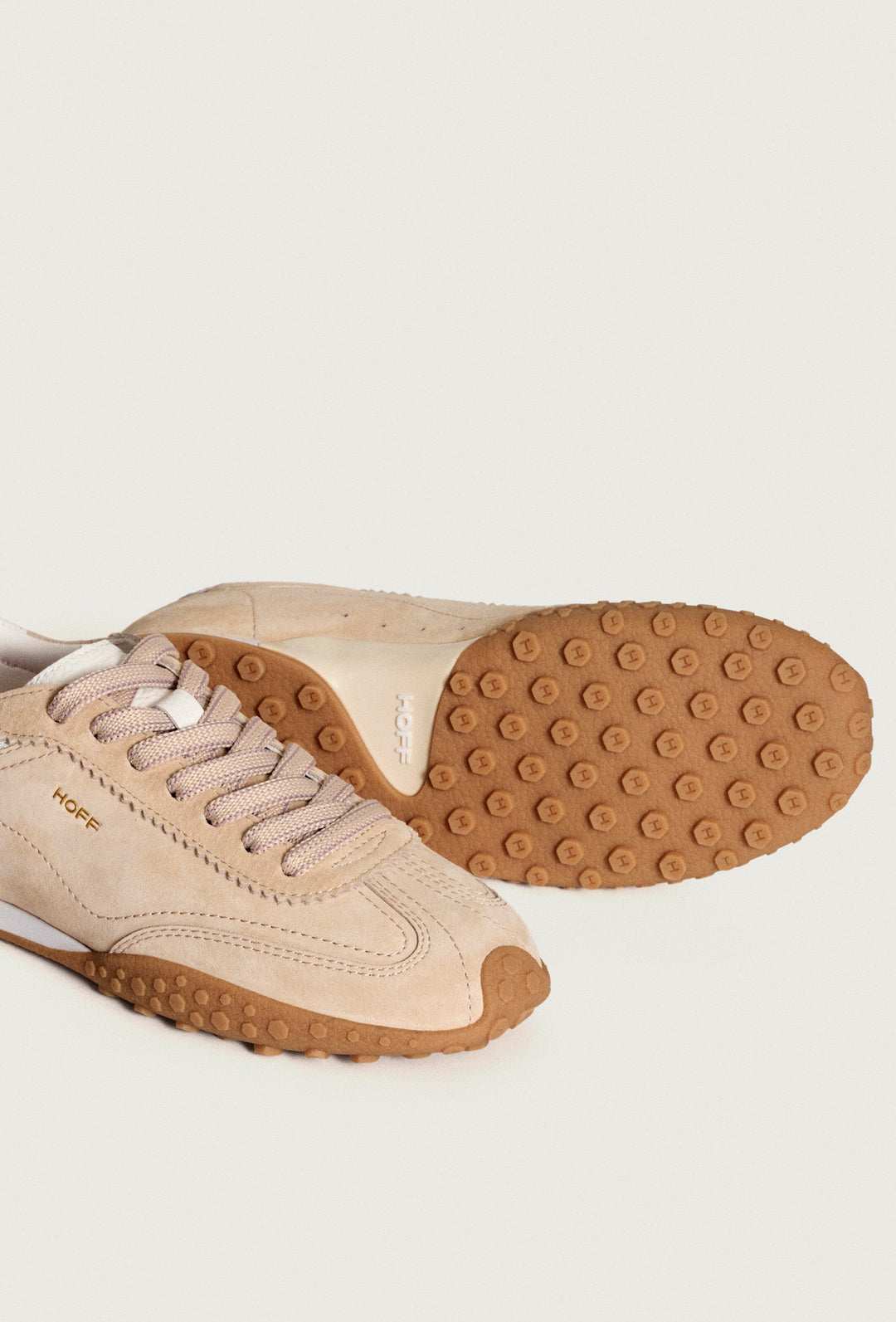 HOFF Flache Schuhe in Beige, sportliche Machart