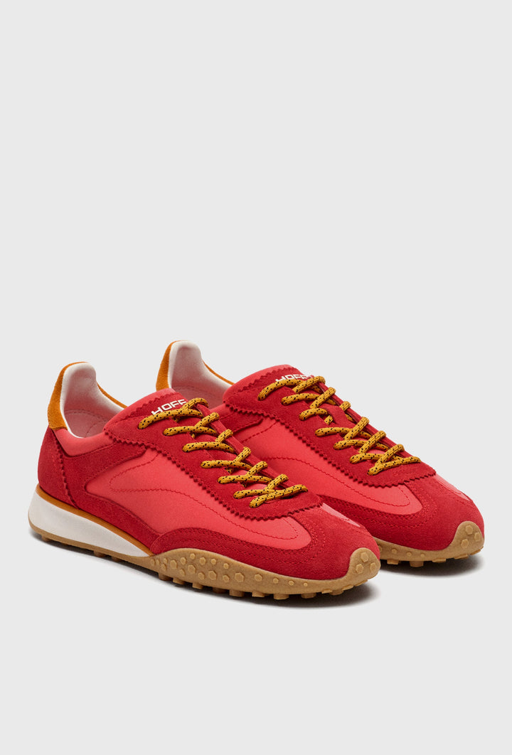 Trail-Sneaker in Koralle