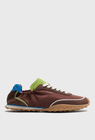 Brown and Green Trainers