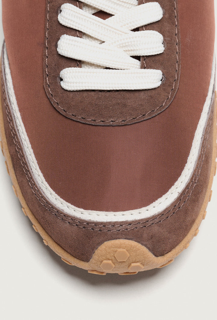 Brown and Green Trainers
