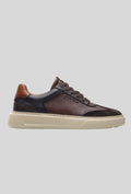 Ambitious Brown Leather Trainers