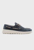 Suede Boat Shoes on a Modern Sports Sole