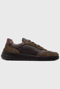 Ambitious Brown Trainers with a Textured Upper