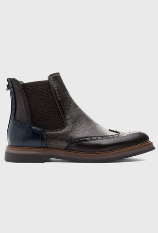 Ambitious Brown Chelsea Boots with a Suede Upper