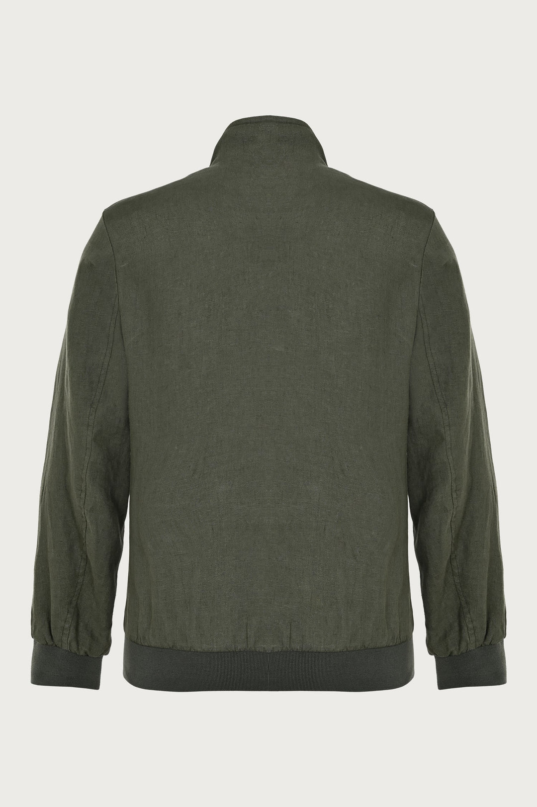 Blouse in khaki color with sigil on chest