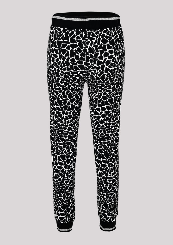 Sweatpants with an animal motif