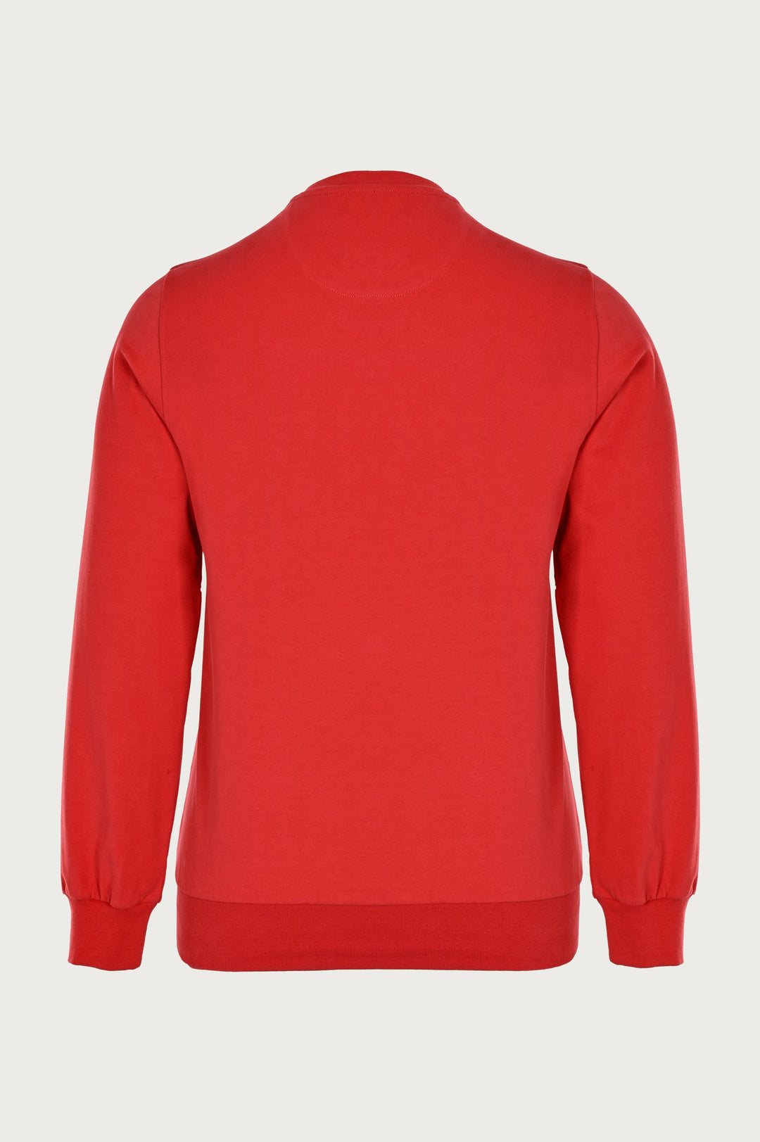 Red straight cut sweatshirt by Campione brand