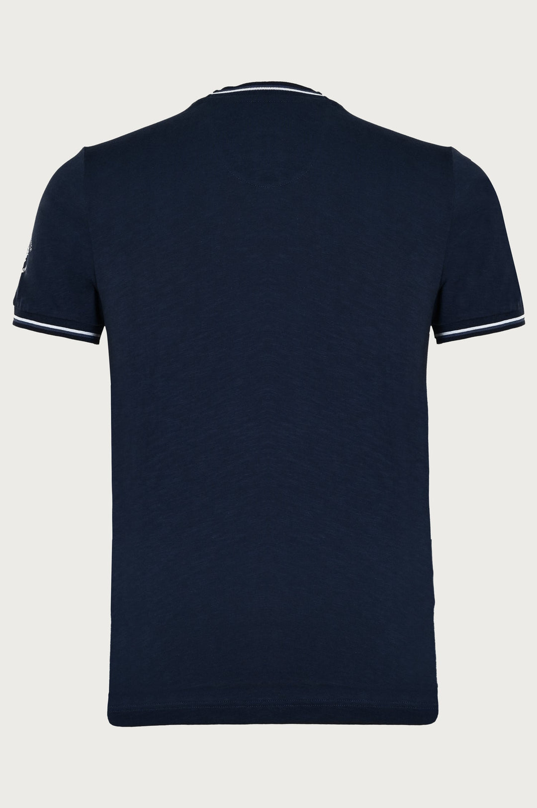 T-shirt in navy blue color with print