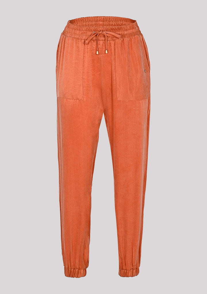 Luftige Hose in Orange