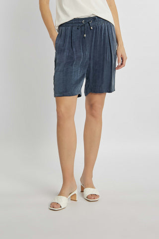 Kurze Shorts in Marineblau