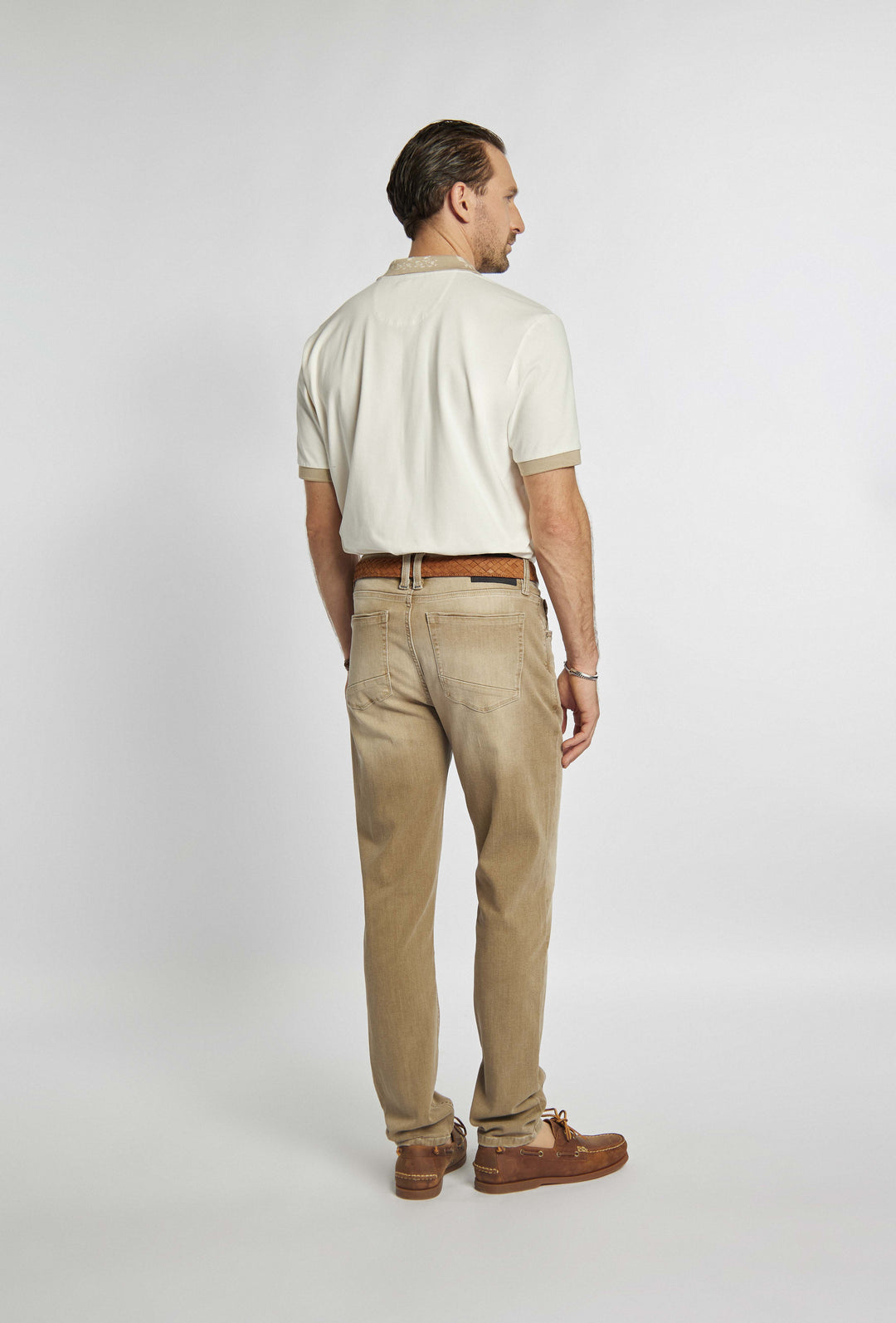 Pantalon long à 5 poches avec détails sur les poches