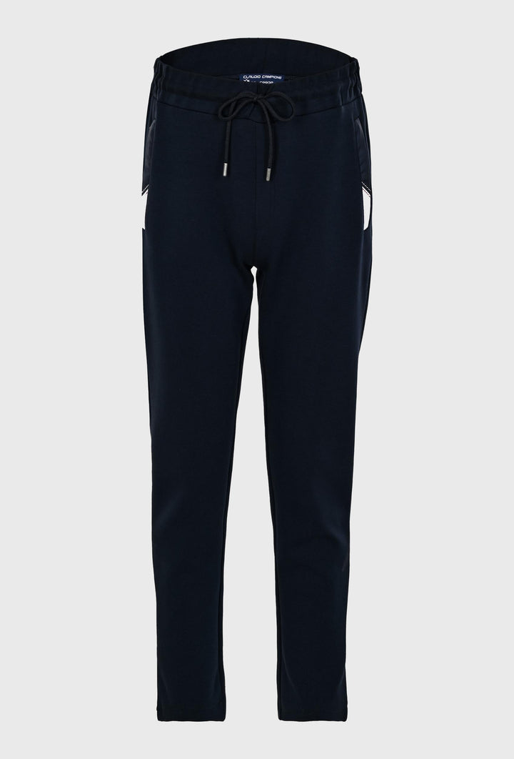 Sweatpants in navy blue color