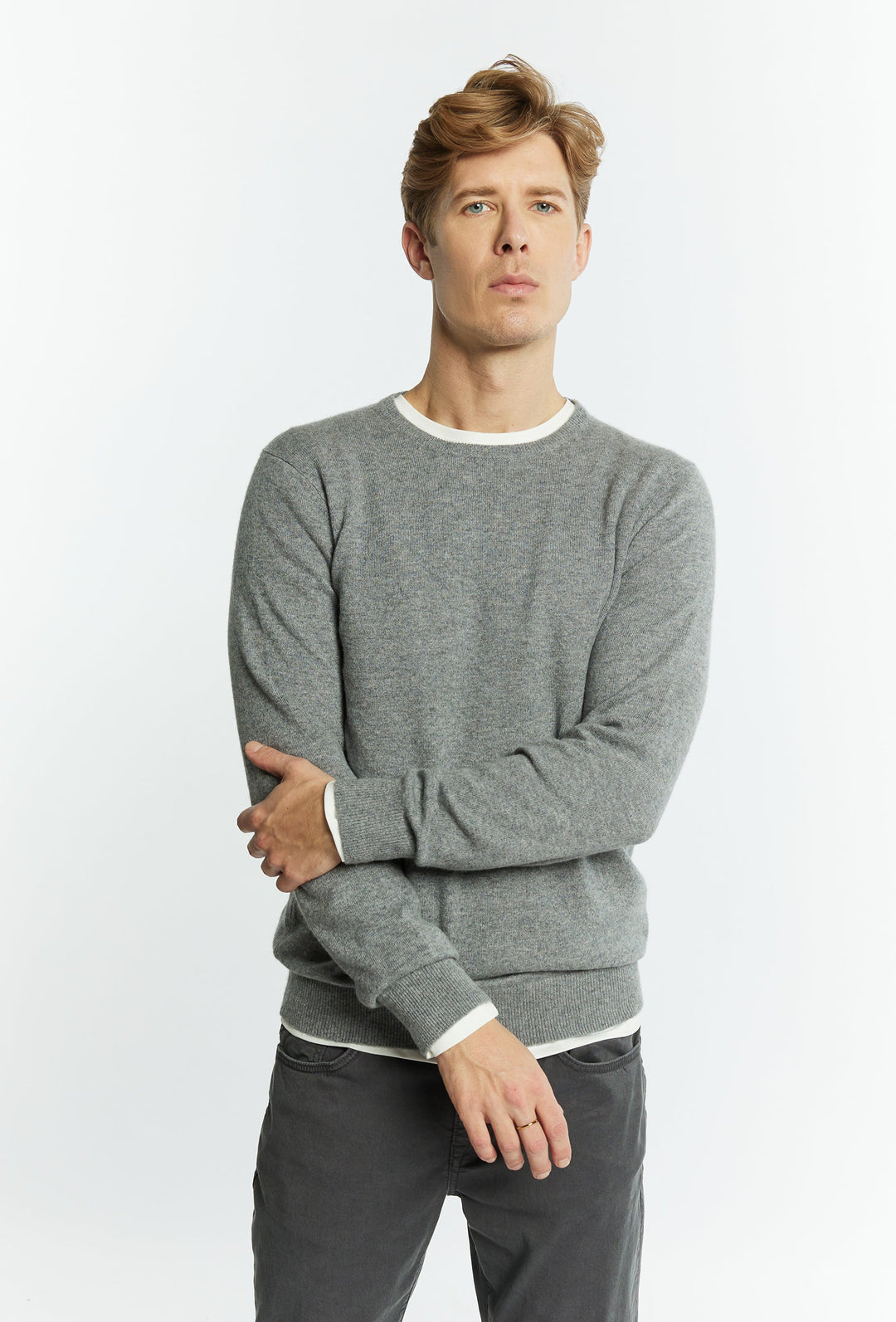 Classic Cut Cashmere Jumper