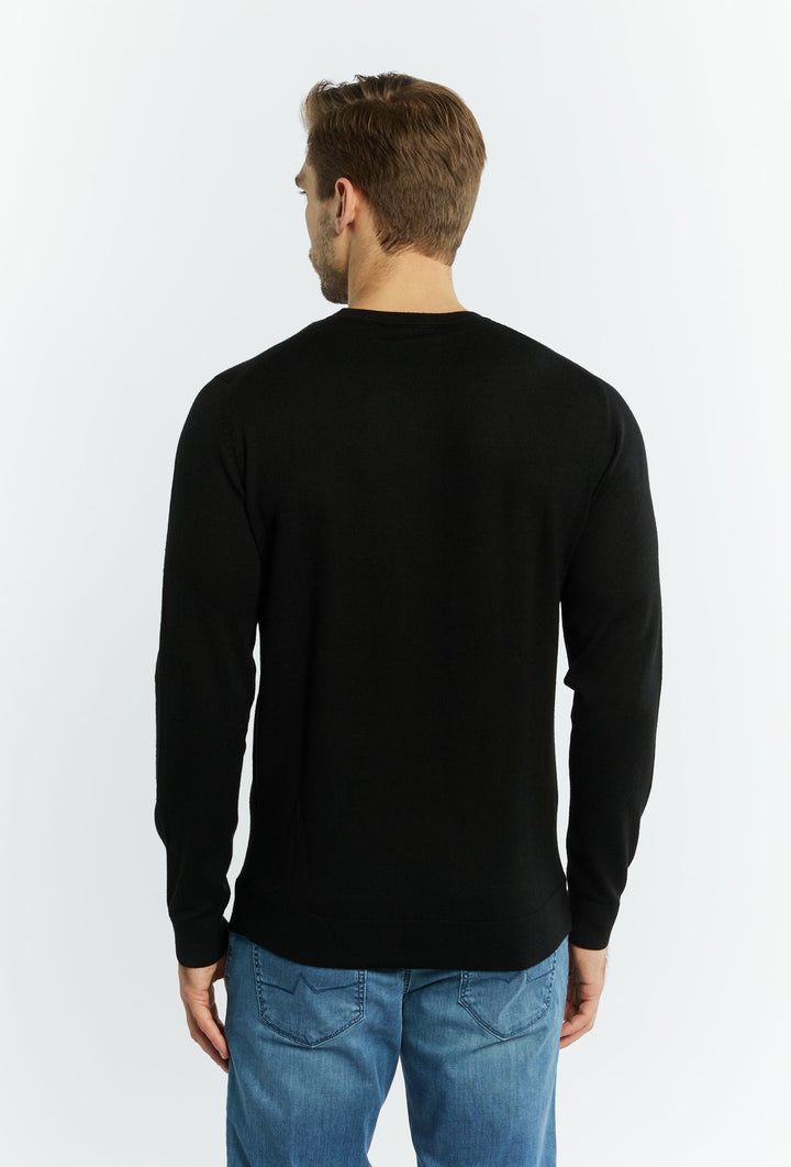 Klassischer Pullover aus Merinowolle