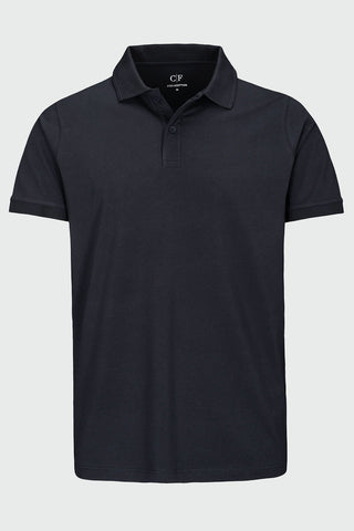 Zwarte effen polo