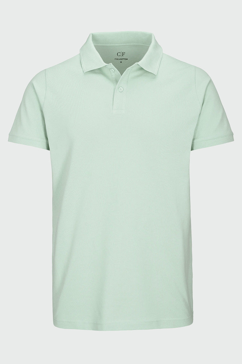 Polo in lichtgroen