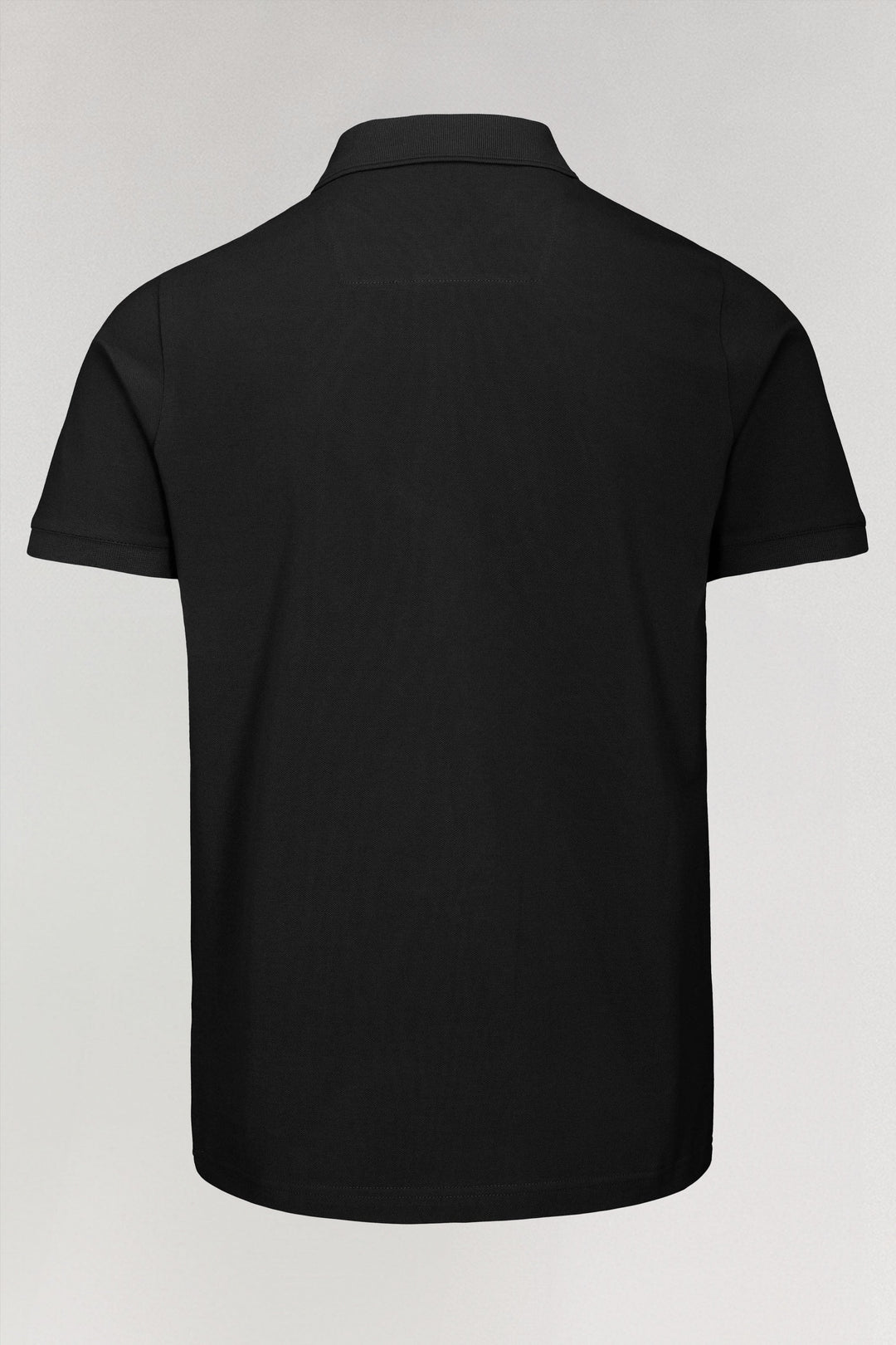 Minimalistisch 1/2 piqué poloshirt