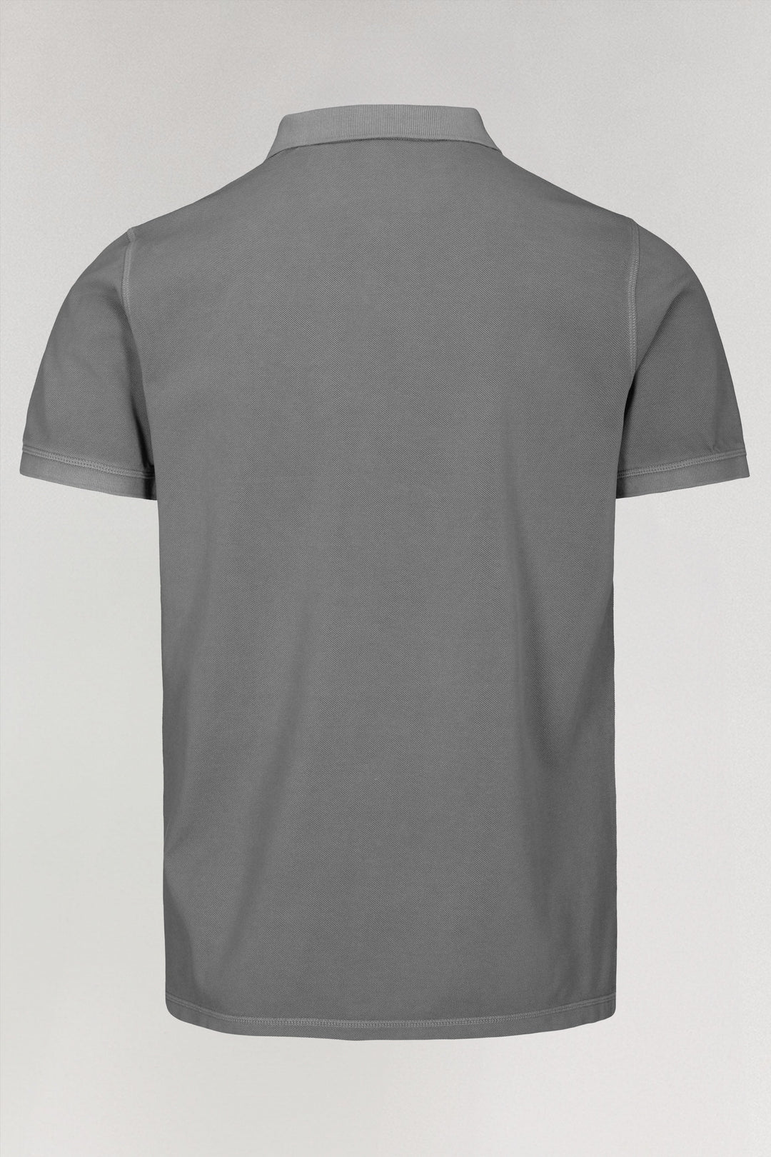 Klassiek grijs poloshirt