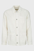 Ecru Linen and Cotton Shirt