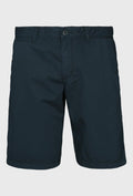 Cotton Bermuda Shorts in Navy