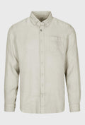Classic Linen Shirt in Beige