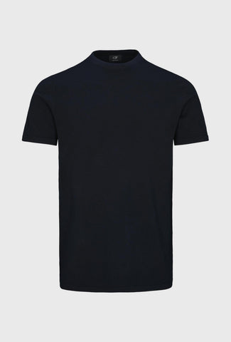 Dark Navy Premium T-shirt in Fitted Knit