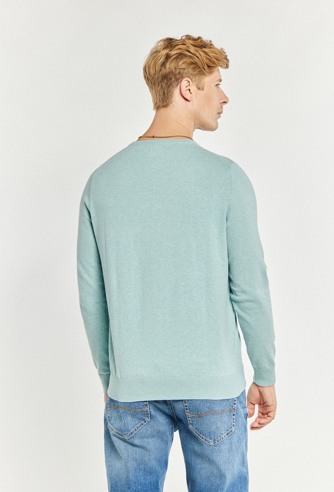 BASEFIELD Leichter Baumwollpullover