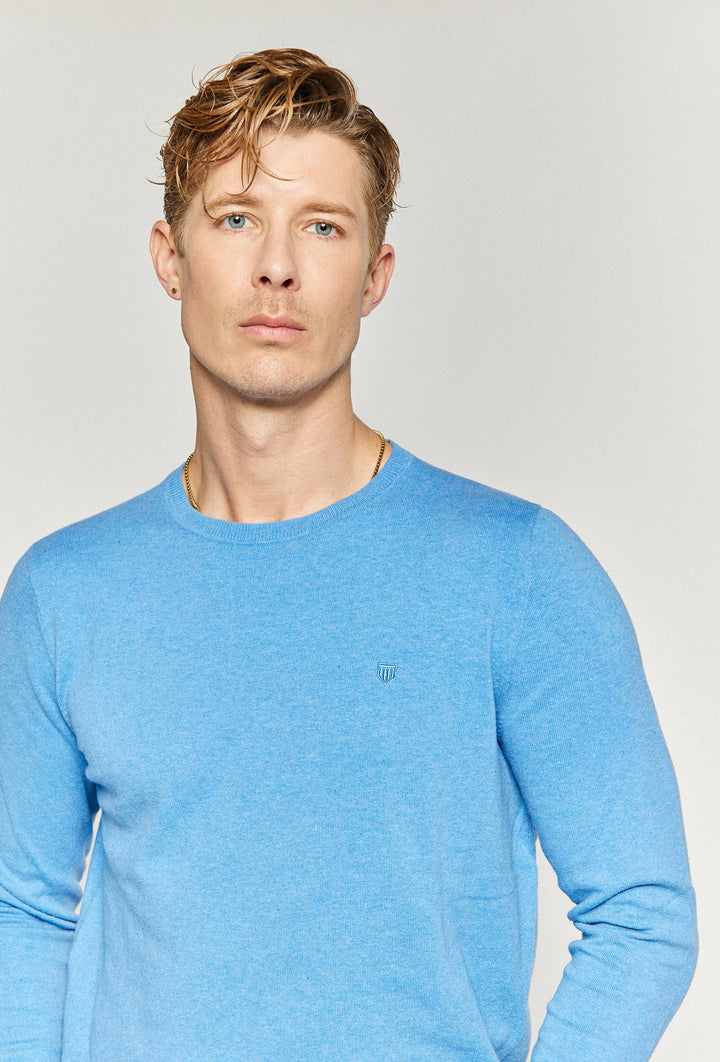 BASEFIELD Baumwollpullover mit Rippbündchen