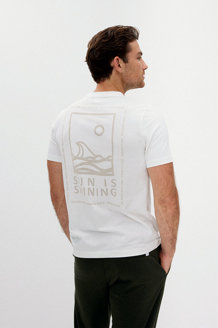 Klassisches T-Shirt aus Baumwolle