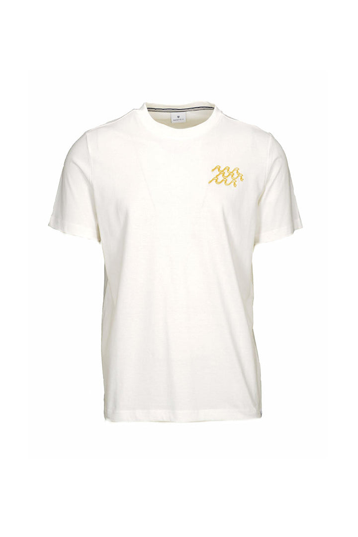 Classic Cotton T-Shirt with a Back Print