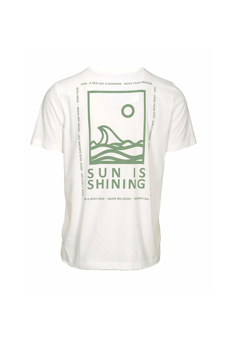 Classic Cotton T-Shirt with a Print