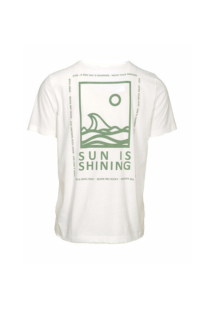 Classic Cotton T-Shirt with a Print
