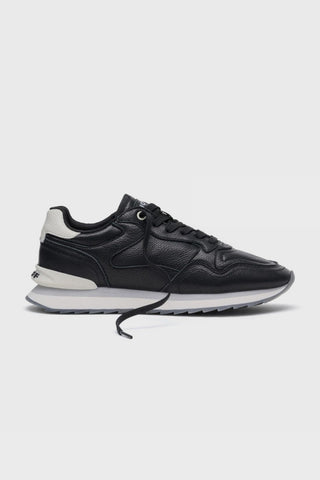 HOFF City Trainers in Classic Black Leather