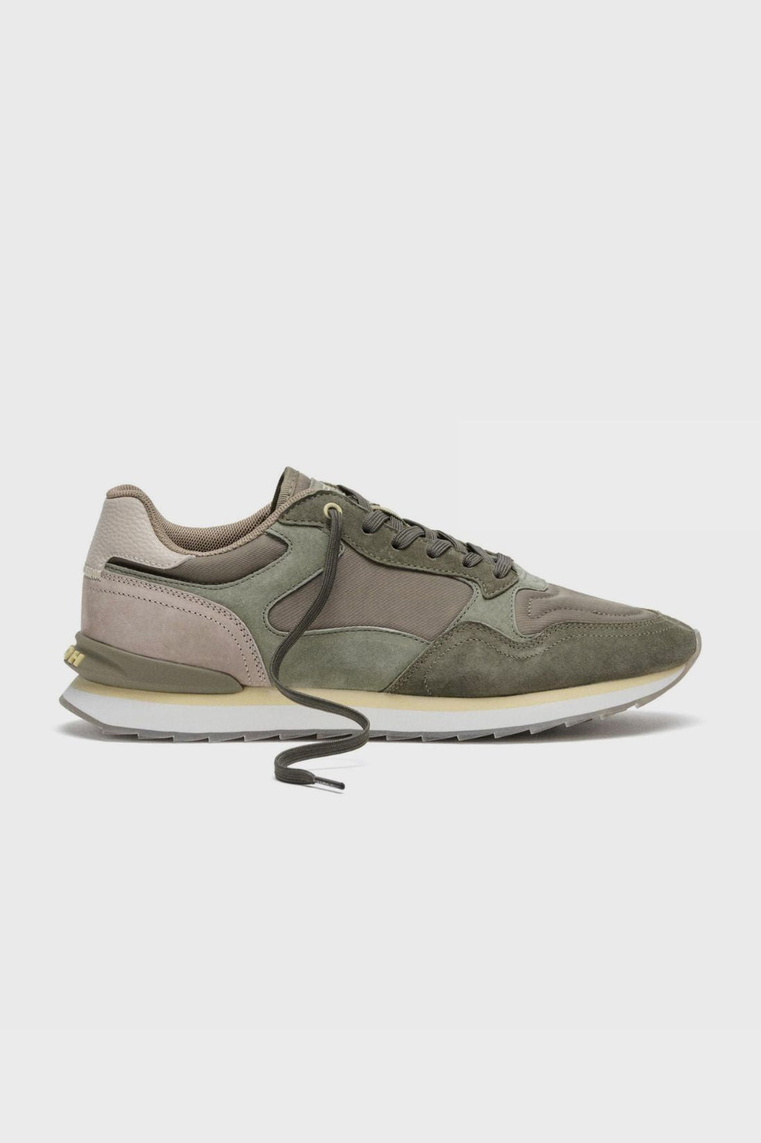 HOFF City Trainers in Forest Green and Beige