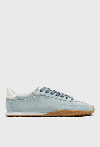 Light Blue Suede Trainers