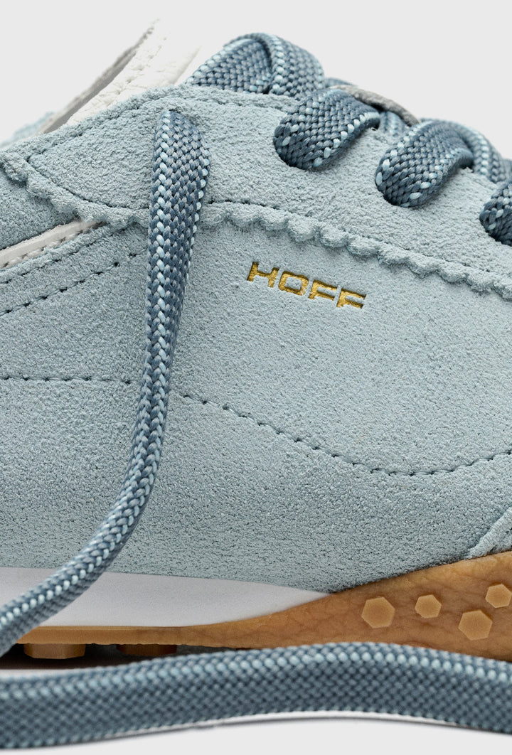 Light Blue Suede Trainers