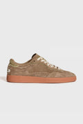 HOFF Court Classic Sneaker aus braunem Wildleder