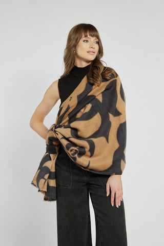 Elegant Scarf in a Modern Print