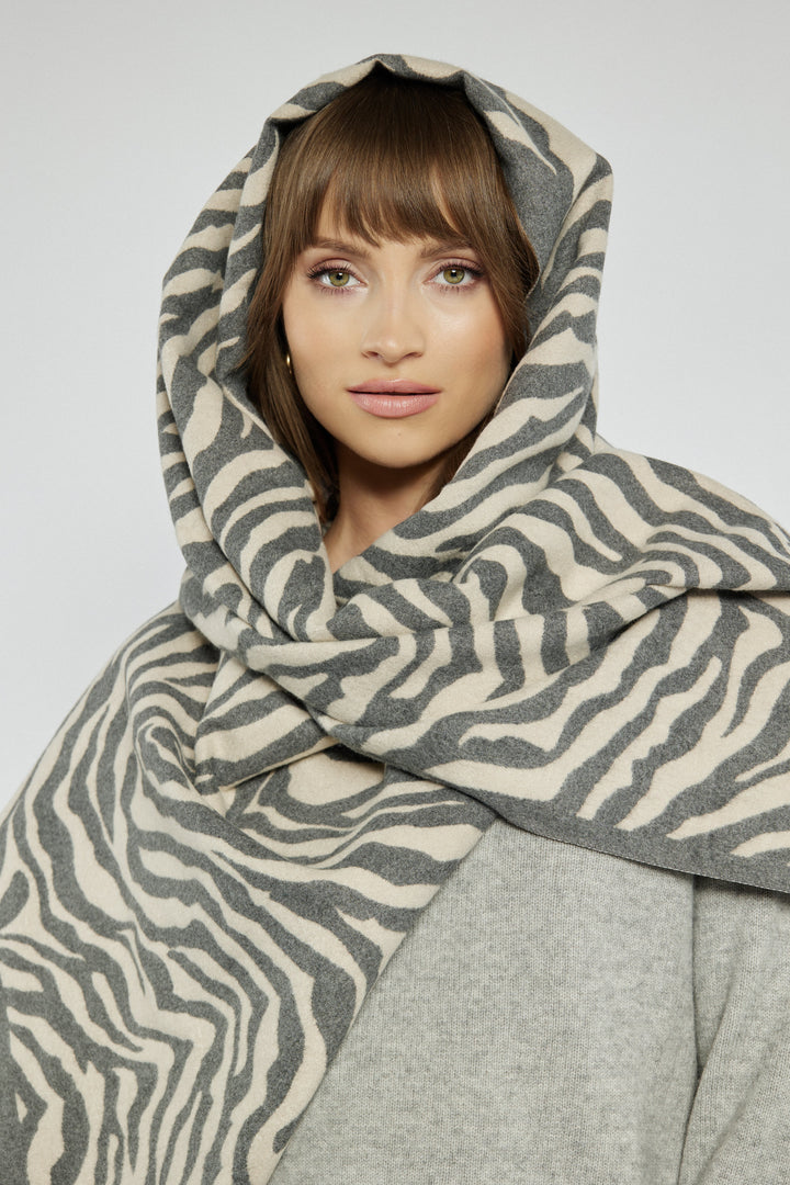 Soft Scarf in an Animal Print