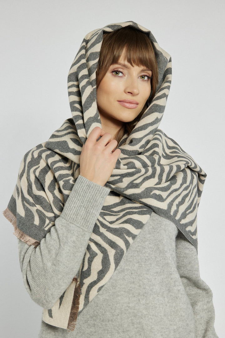 Soft Scarf in an Animal Print