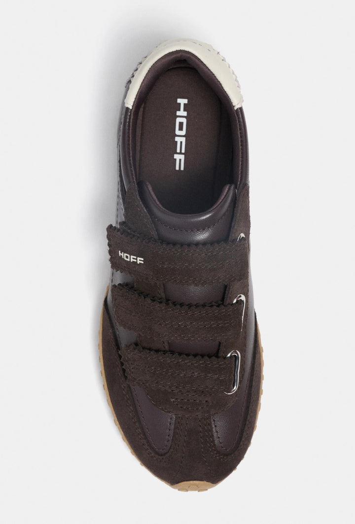 Braune HOFF Sneaker mit Klettverschlüssen