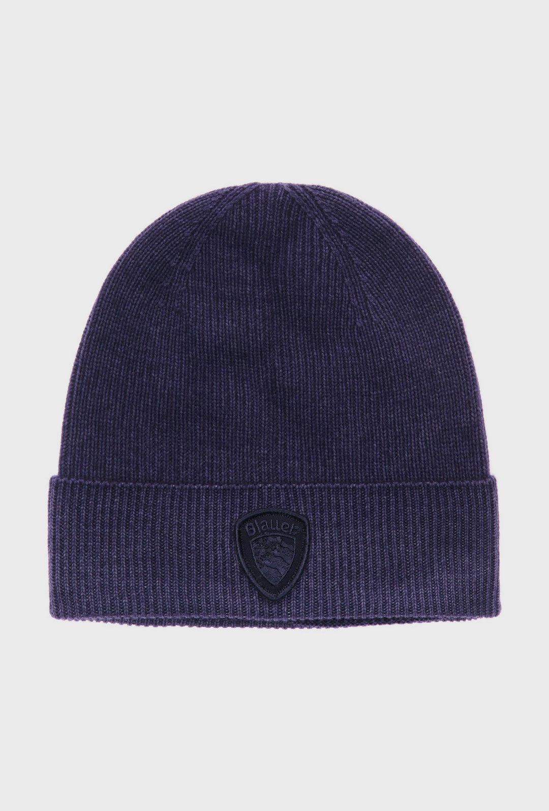 Blauer Navy Ribbed Hat with a Logo Patch