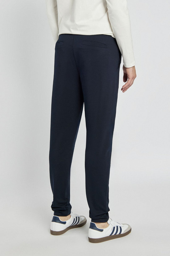 Men's navy blue Campione sweatpants