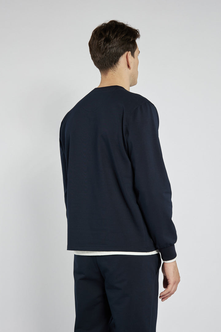 Men's Campione navy blue classic sweatshirt