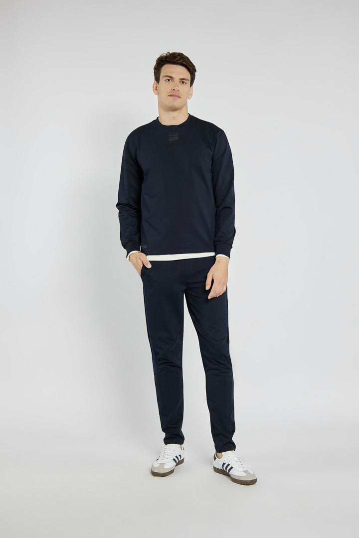 Men's Campione navy blue classic sweatshirt